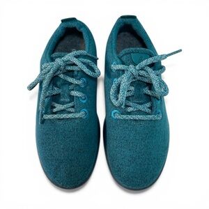 Allbirds Teal Wool Runner Mizzles Womens Size 6 Water Resistant Lightweight